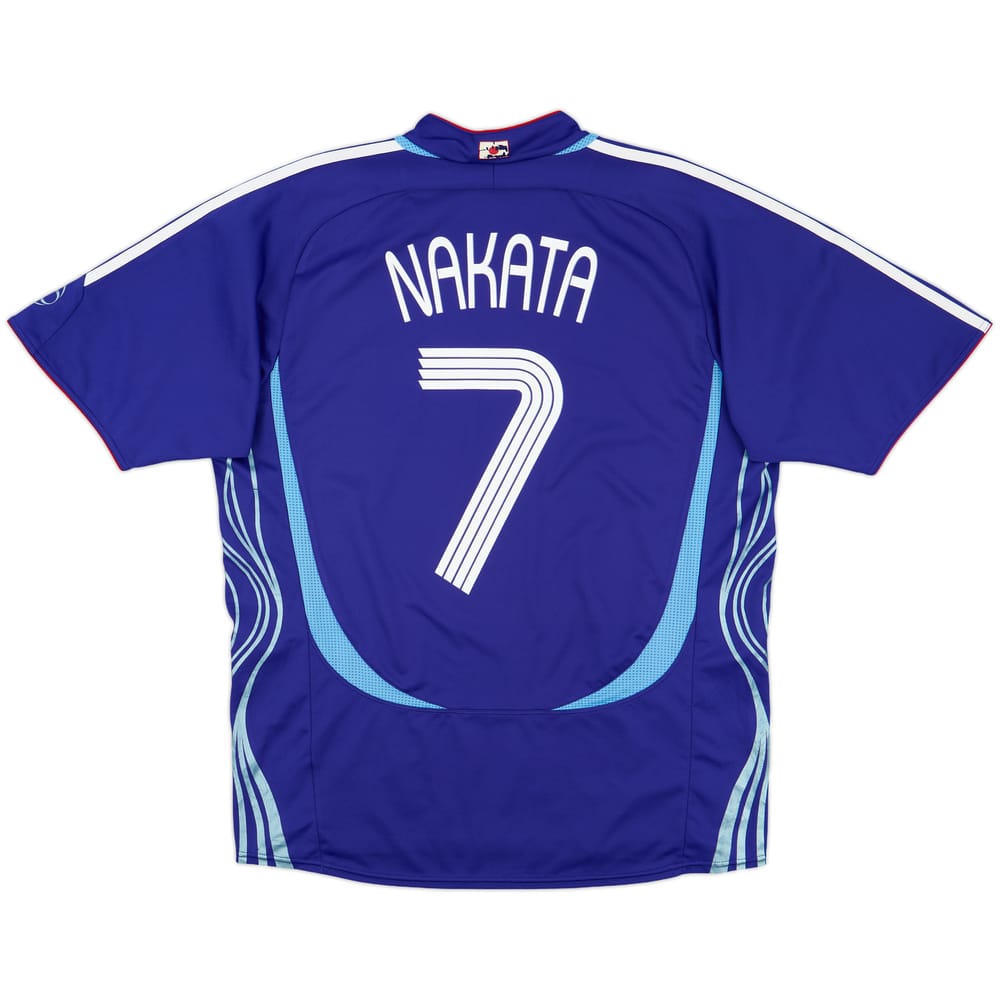 2006-08 Japan Home Shirt Nakata #7 - 7/10 - (M/L)