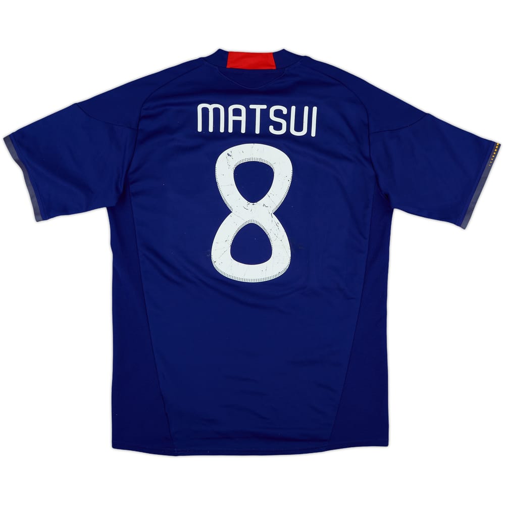 2010-12 Japan Home Shirt Matsui #8 - 6/10 - (L)