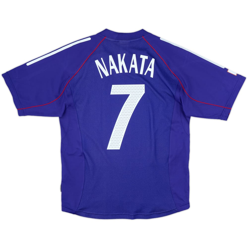 2002-04 Japan Home Shirt Nakata #7 - 9/10 - (M)