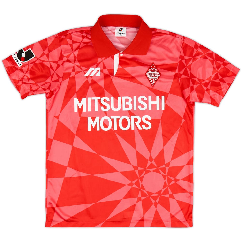 1993-94 Urawa Rojos Diamantes Camiseta Local - 9/10 - (M/L)