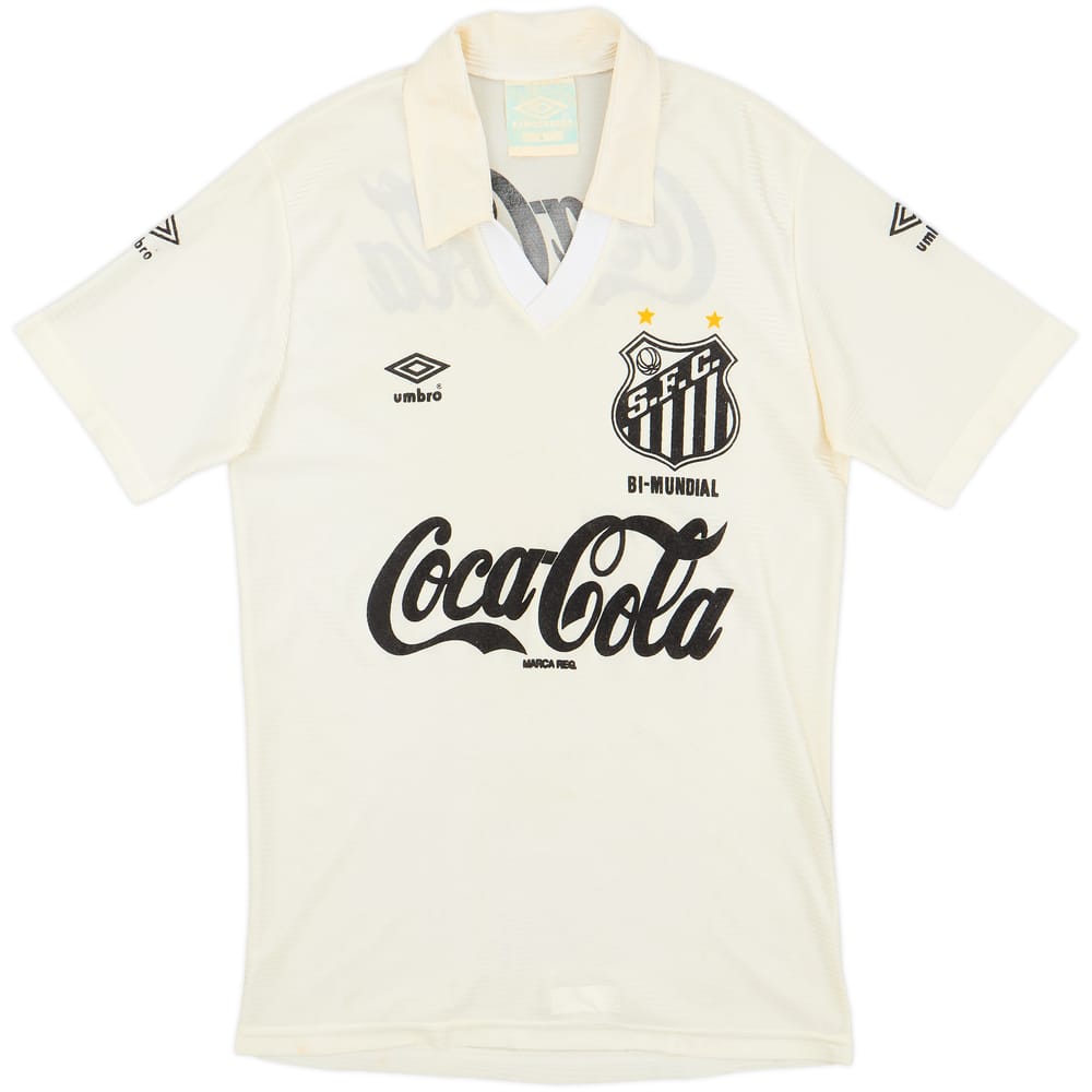 1991 Santos Home Shirt - 8/10 - (L)