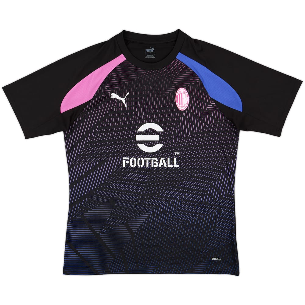 2023-24 AC Milan Puma Pre-Match Training Shirt - 10/10 - (L)