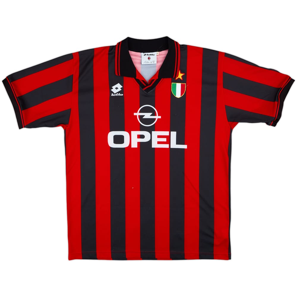 1994-95 AC Milan Home Shirt - 7/10 - (XL)