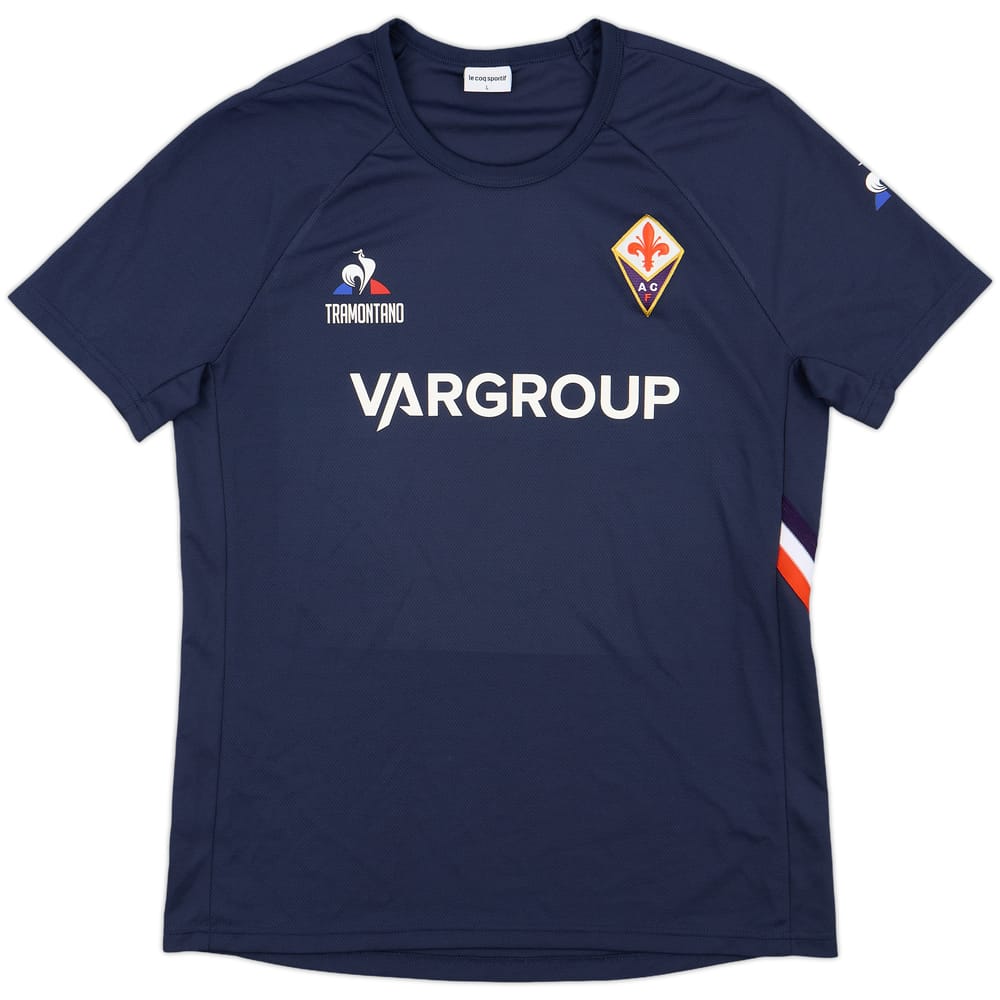 2016-17 Fiorentina Le Coq Sportif Training Shirt - 10/10 - (L)