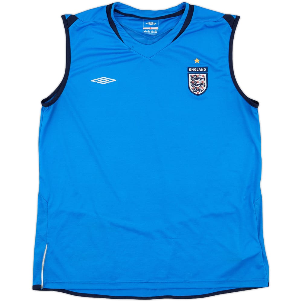 2004-06 England Umbro Training Vest - 7/10 - (XL)