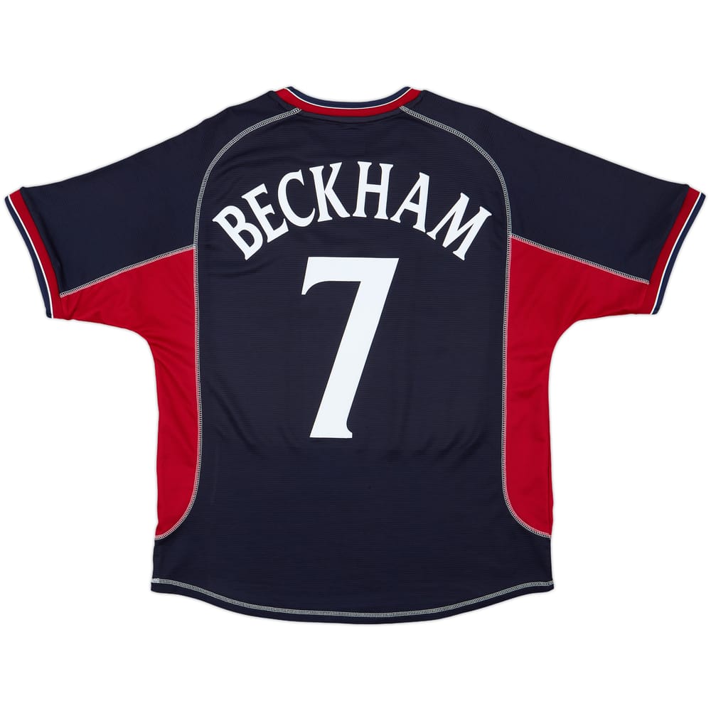 2000-01 Manchester United Third Shirt Beckham #7 - 9/10 - (L)