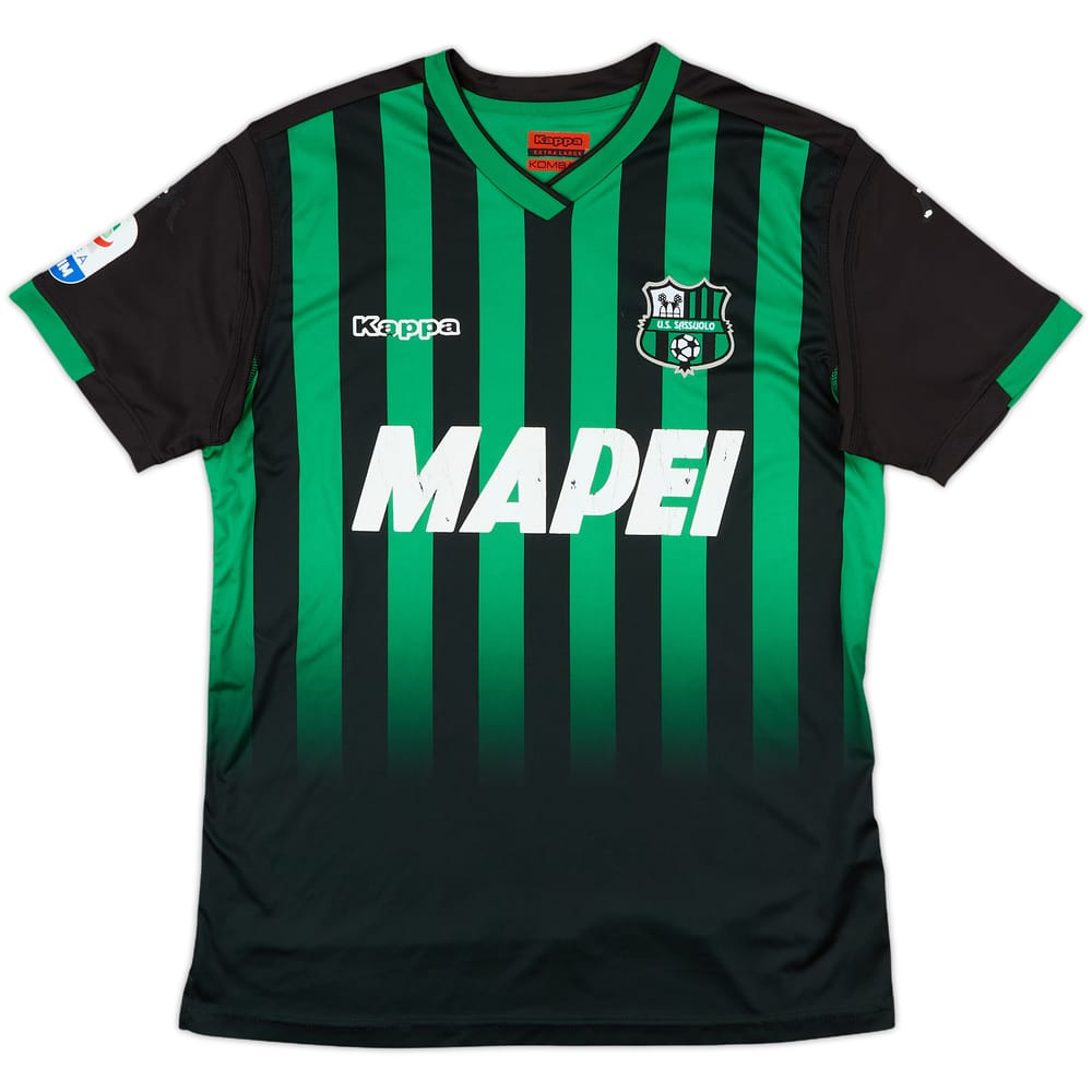 2018-19 Sassuolo Home Shirt - 5/10 - (XL)