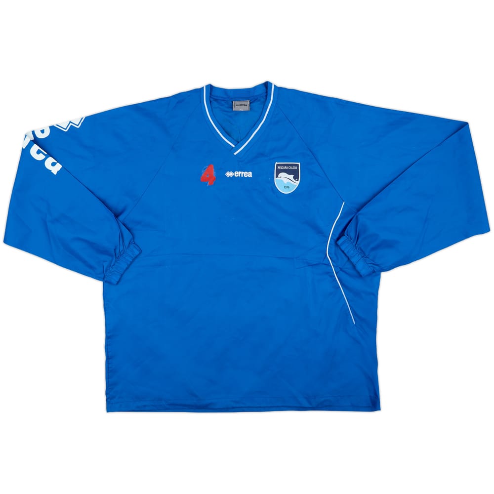 2014-15 Pescara Errea Player Issue Drill Top #4 - 5/10 - (XL)