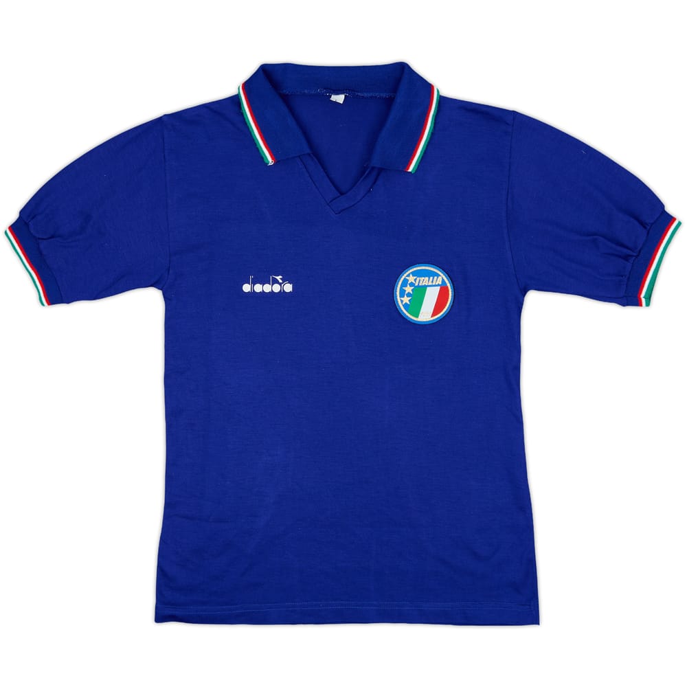 1986-91 Italy Home Shirt - 8/10 - (L.Boys)