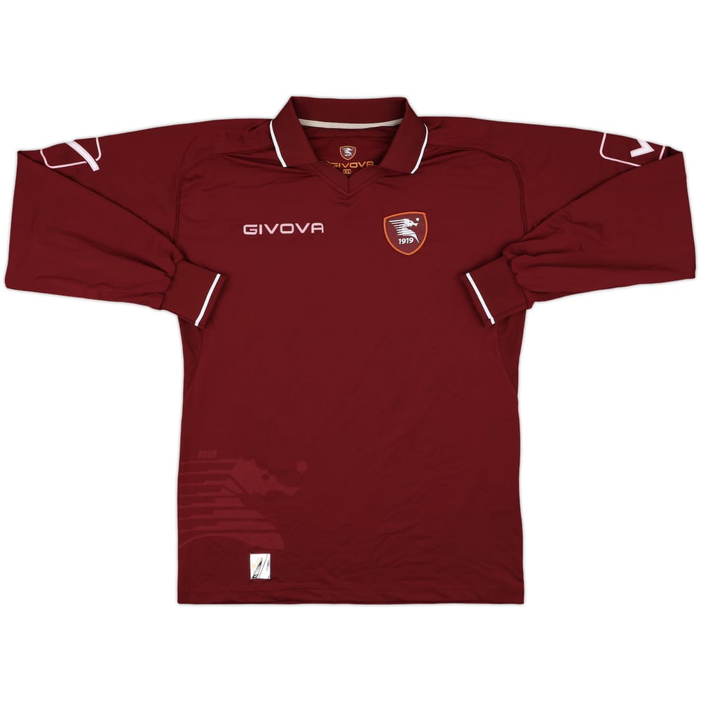 2010-11 Salernitana Home L/S Shirt - 8/10 - (XL)