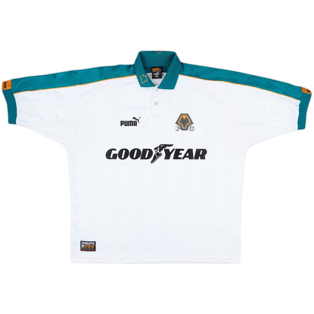 1997-99 Wolves Away Shirt - 8/10 - (XL)