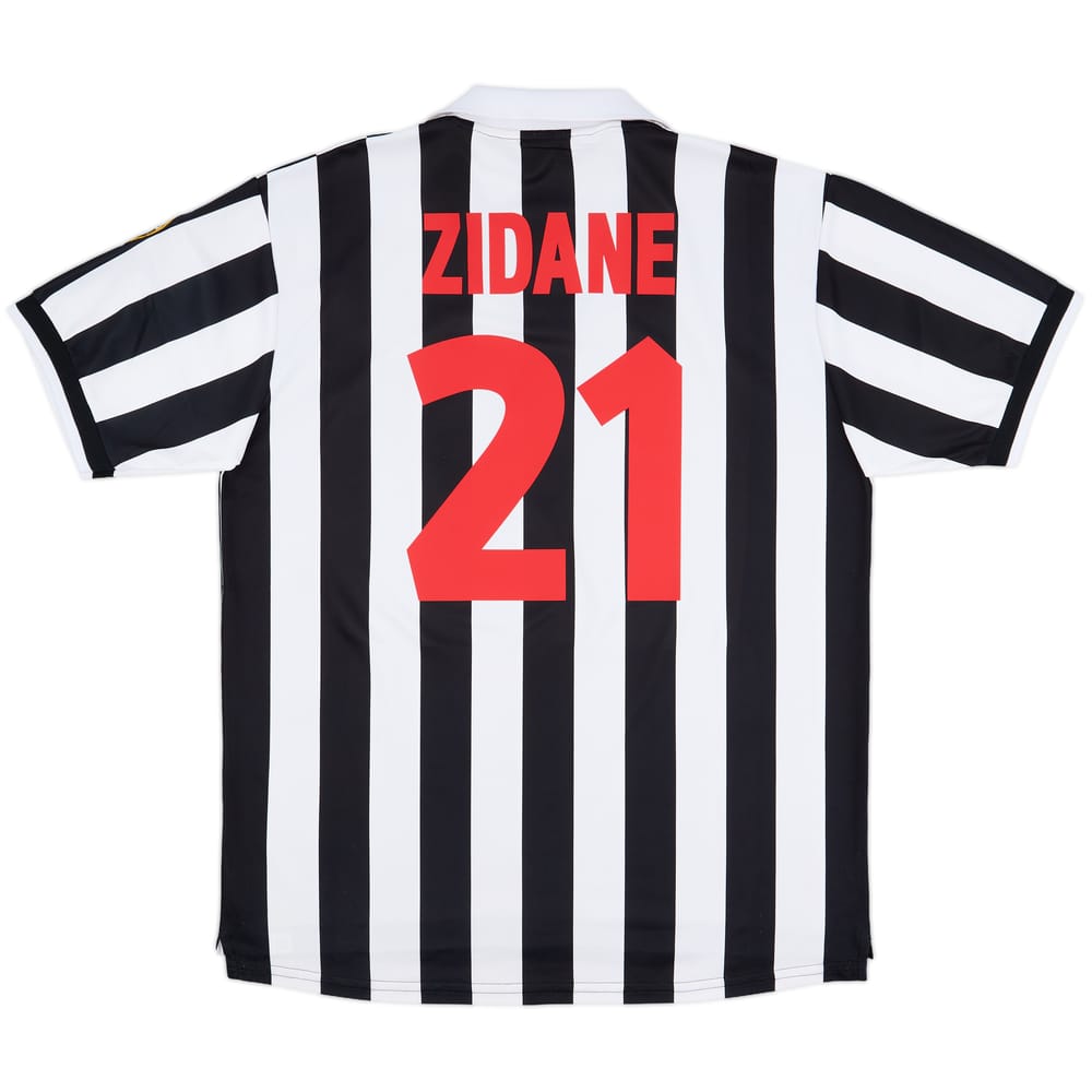 1998-99 Juventus Home Shirt Zidane #21 - 6/10 - (XXL)