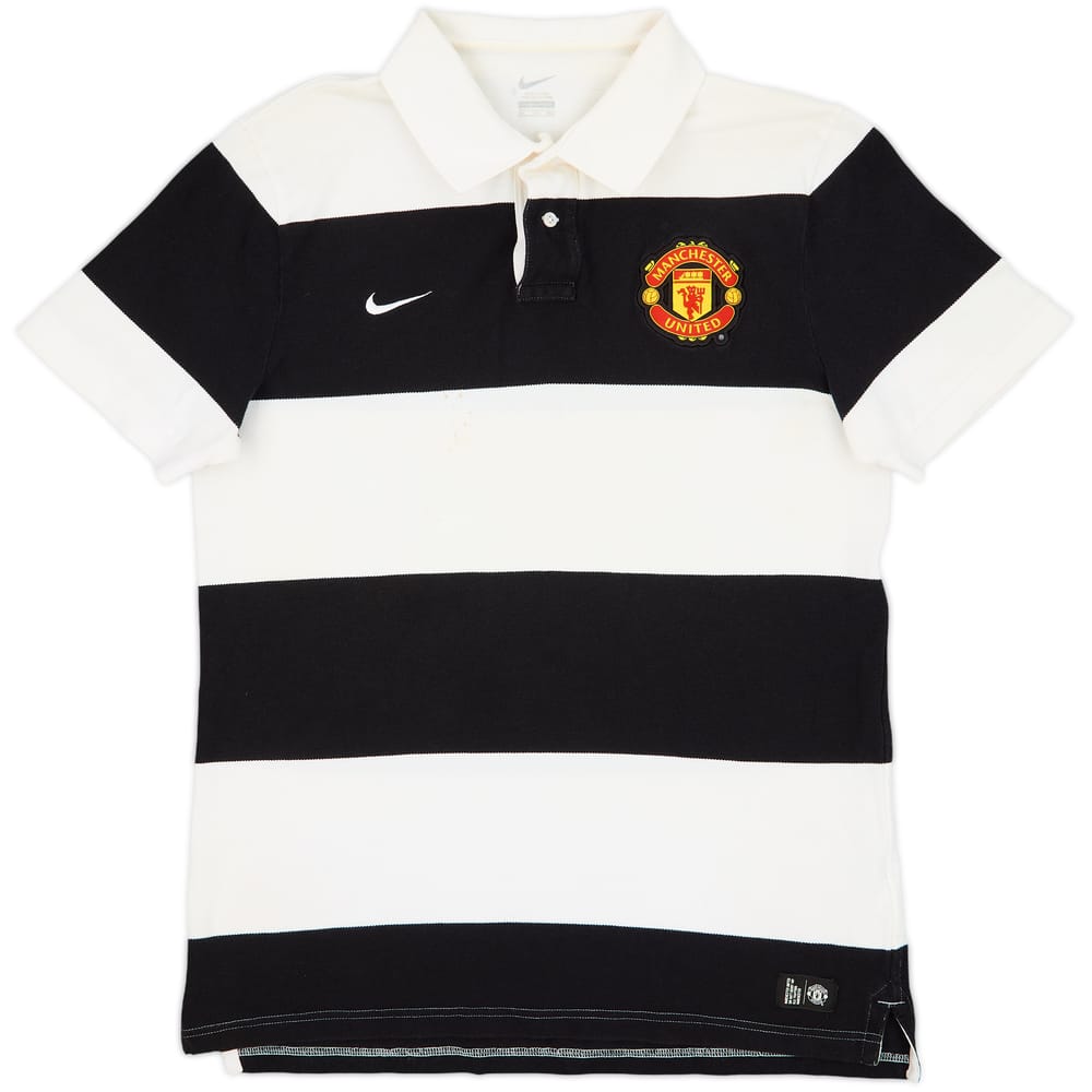 2011-12 Manchester United Nike Polo Shirt - 7/10 - (XXL)