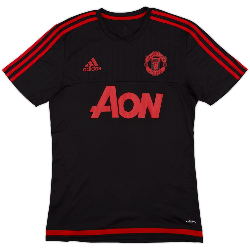 2015-16 Manchester United adizero Training Shirt - 9/10 - (S)