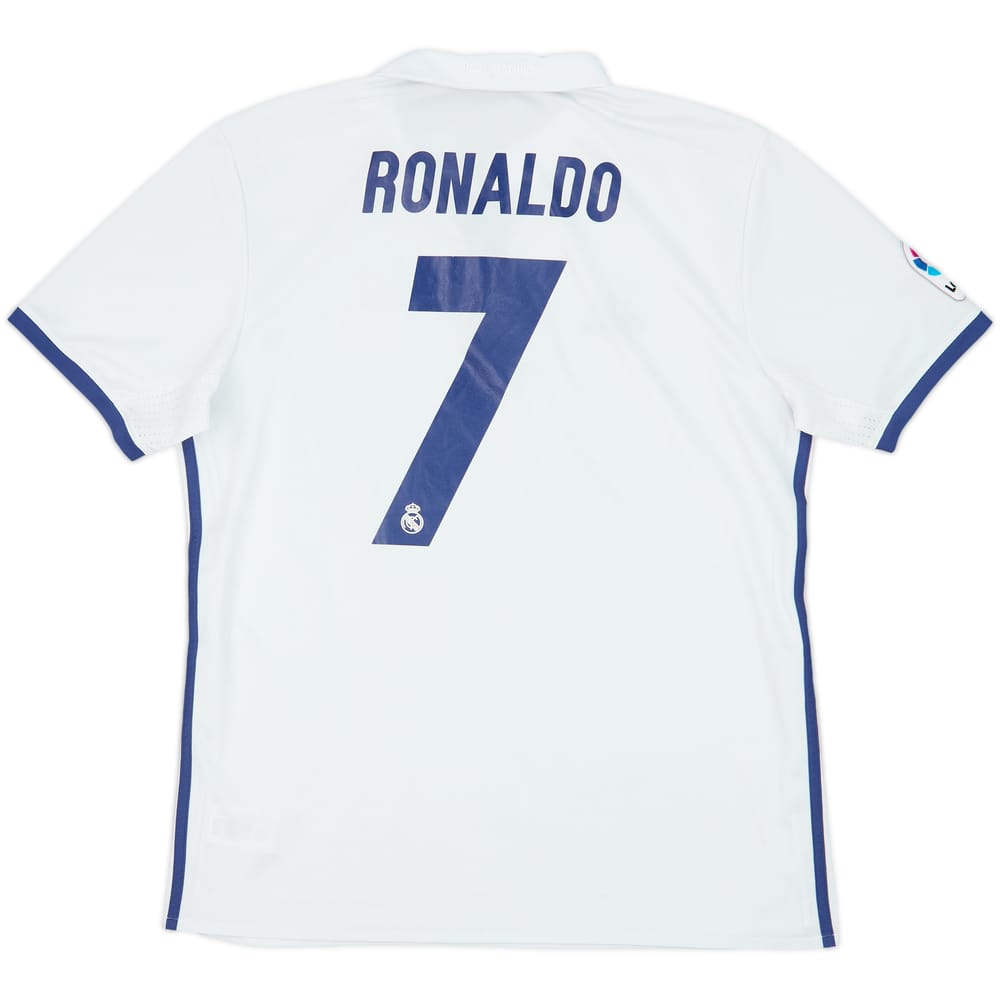 2016-17 Real Madrid Home Shirt Ronaldo #7 - 6/10 - (L)