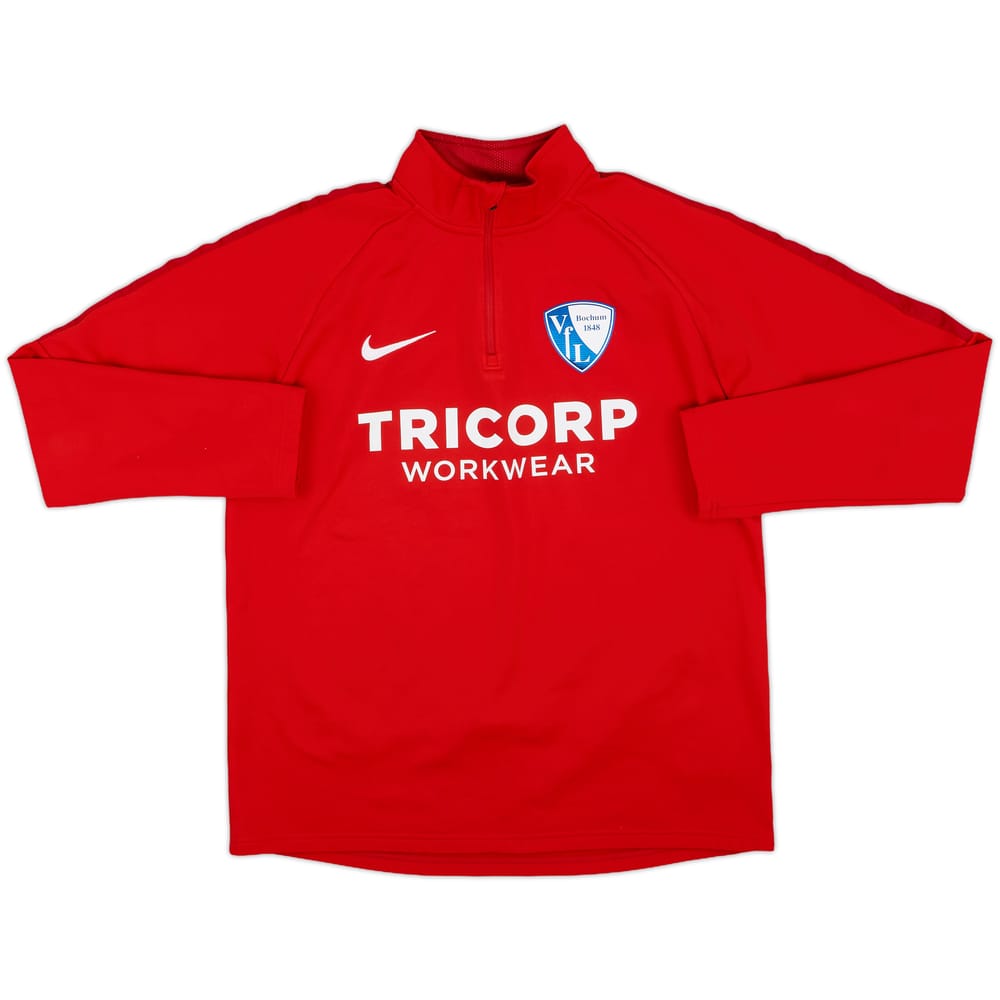 2019-20 VFL Bochum Nike 1/4 Zip Training Top - 8/10 - (M)