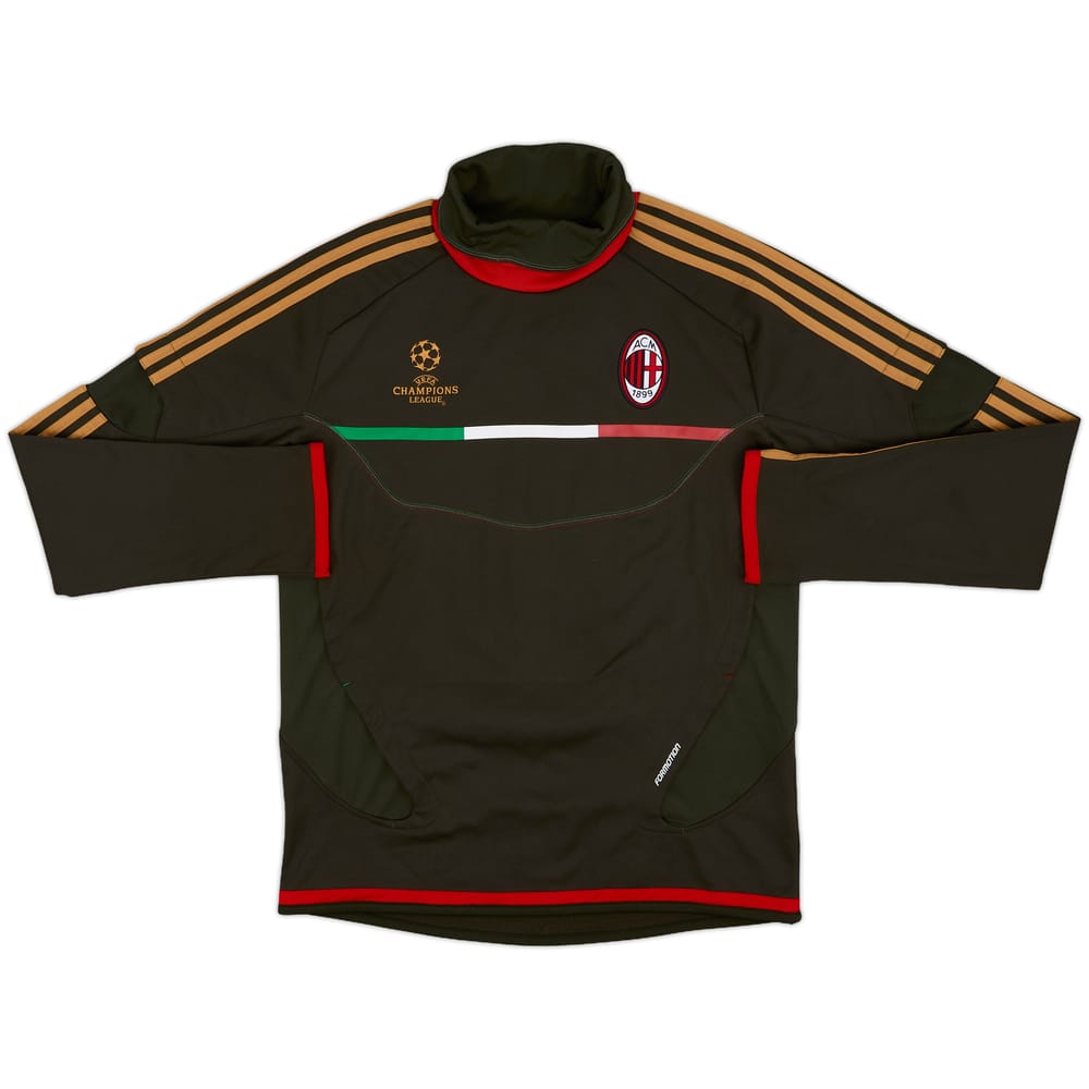 2011-12 AC Milan adidas CL Drill Top - 8/10 - (M/L)