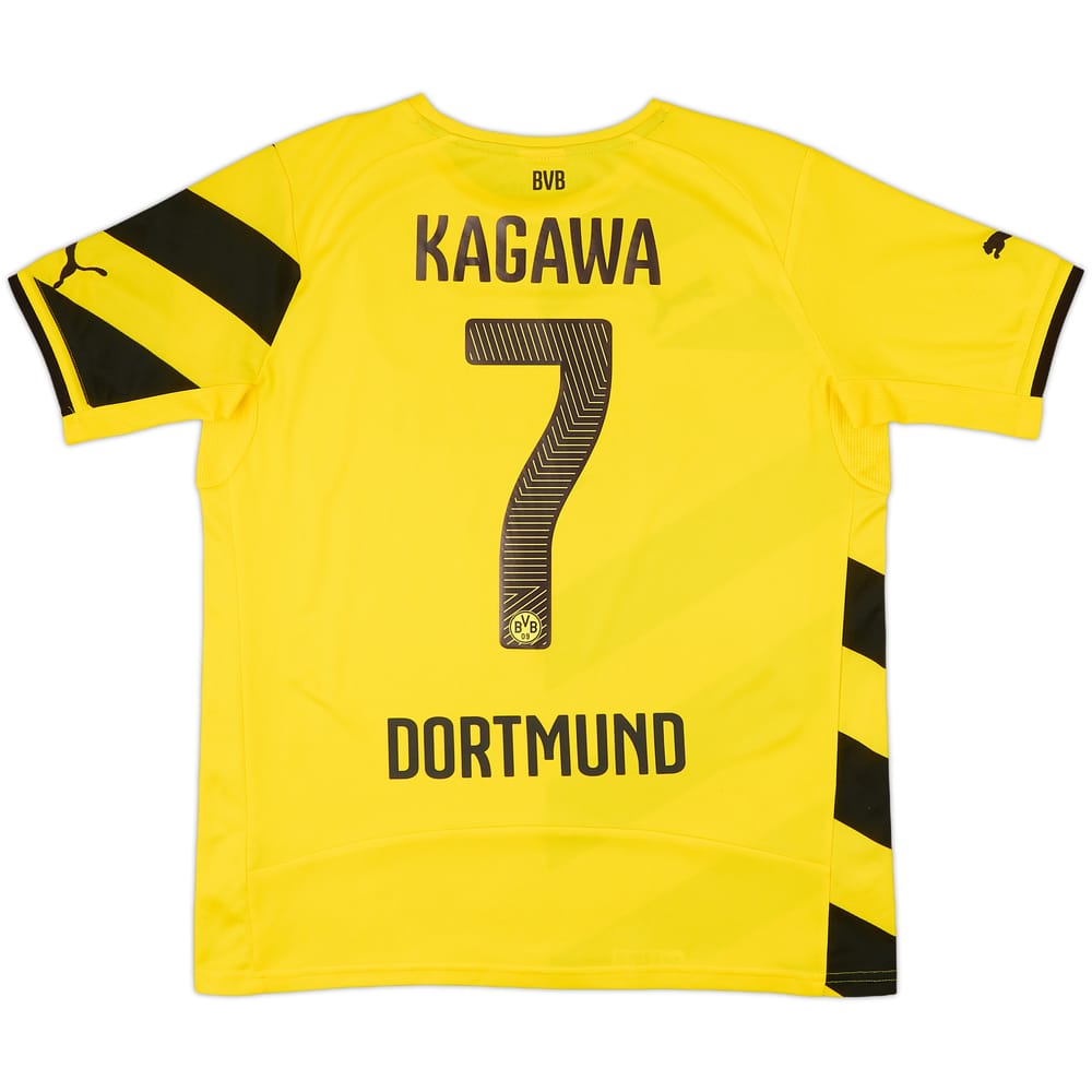 2014-15 Borussia Dortmund Home Shirt Kagawa #7 - 8/10 - (Women's M)