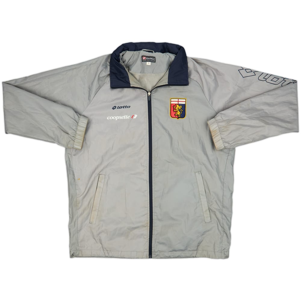 2012-13 Genoa Lotto Hooded Rain Jacket - 5/10 - (XL)