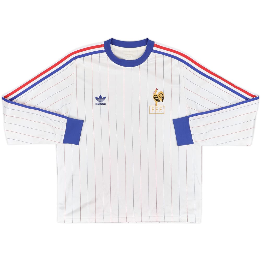 2004 France adidas 1978 Retro Away L/S Shirt - 8/10 - (L)