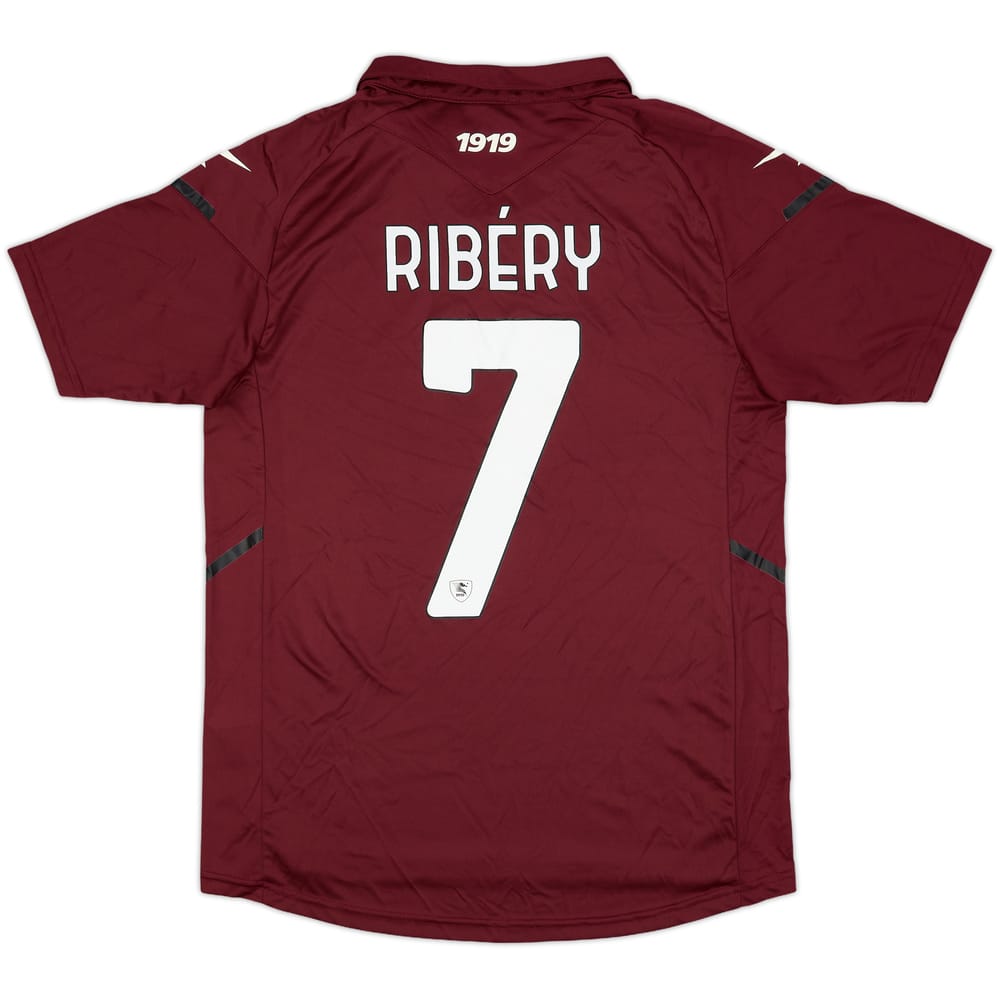 2021-22 Salernitana Home Shirt Ribery #7 - 9/10 - (S/M)