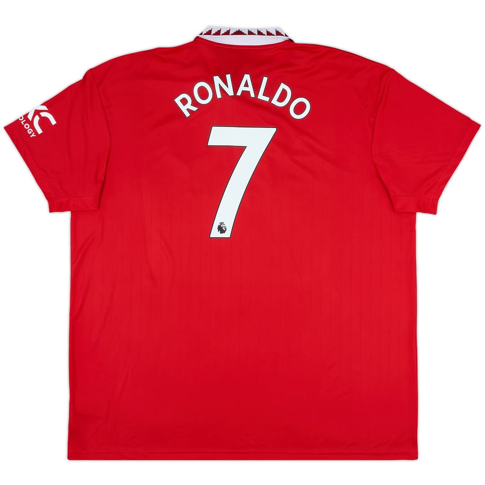 2022-23 Manchester United Home Shirt Ronaldo #7 - 9/10 - (3XL)