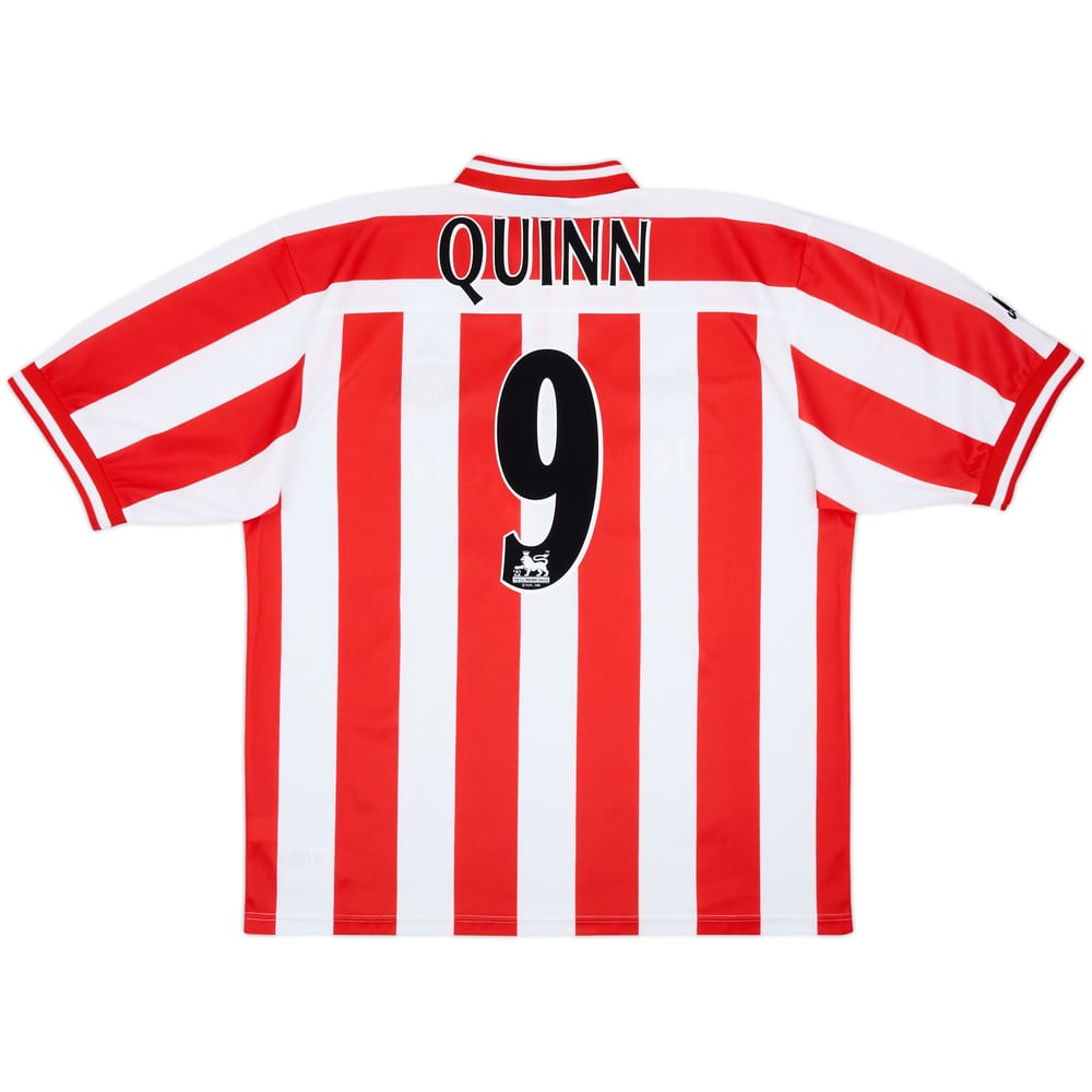 1999-00 Sunderland Home Shirt Quinn #9 - 8/10 - (XL)