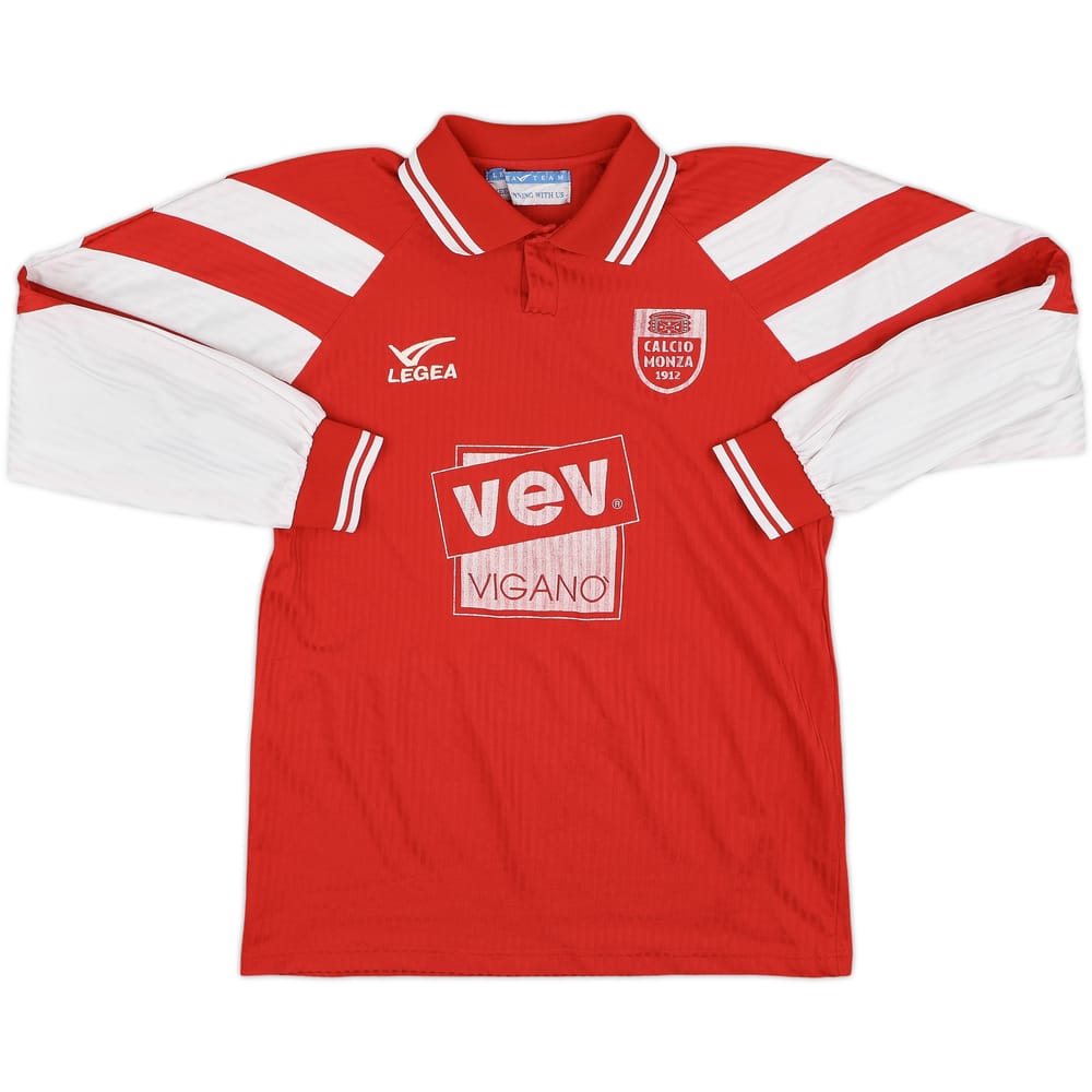 2002-03 Monza Home L/S Shirt - 8/10 - (S)