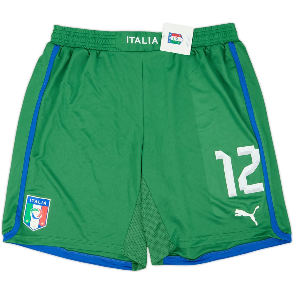 2012-13 Italy GK Third Shorts #12 (L)