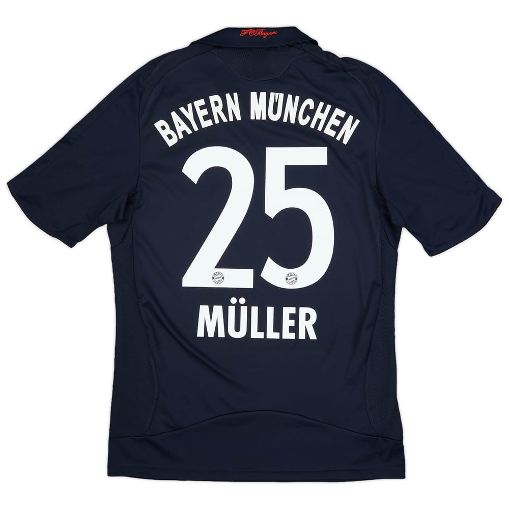2008-09 Bayern Munich Away Shirt Muller #25 - 8/10 - (S)