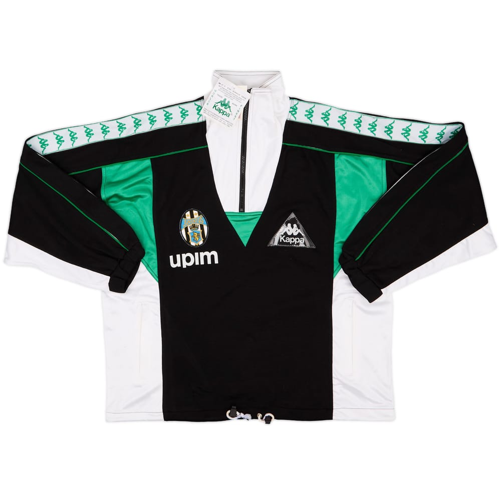 1990-91 Juventus Kappa 1/4 Zip Track Jacket (M)