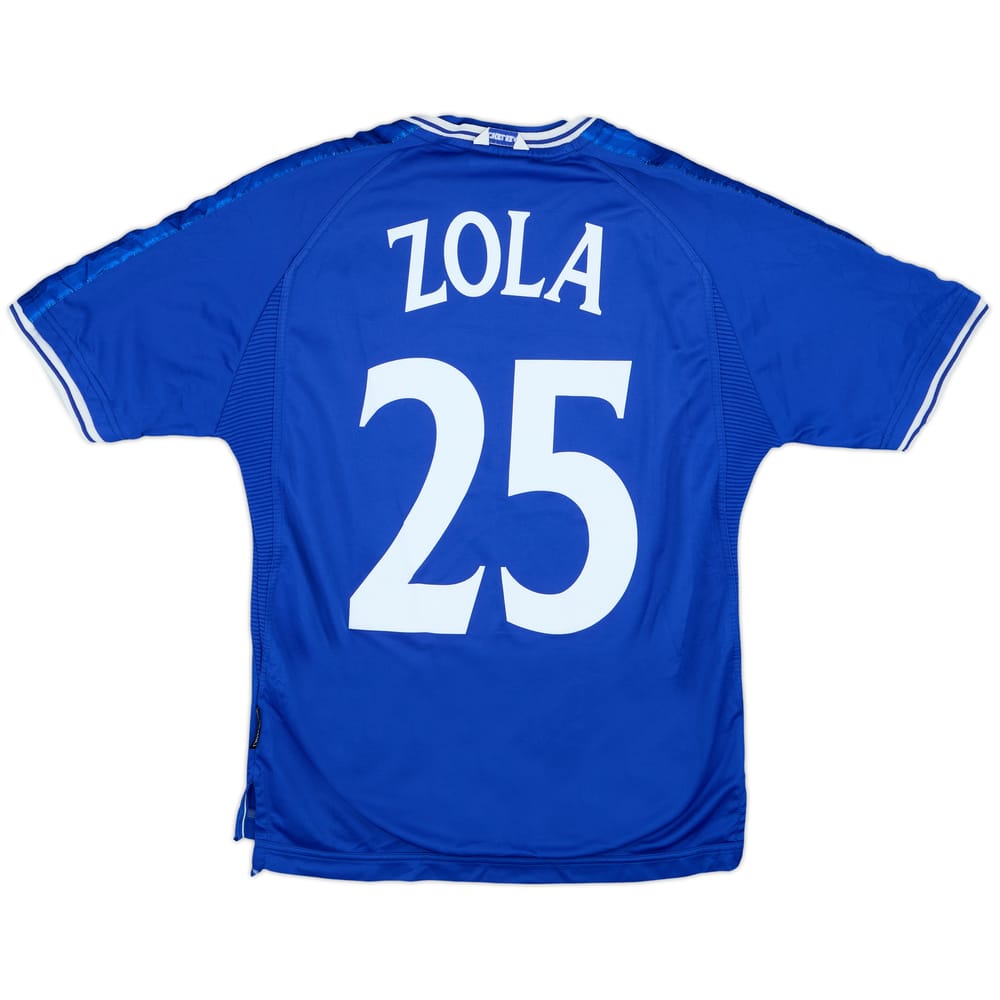 Camiseta de local del Chelsea 1999-01 Zola #25 - 6/10 - (M)