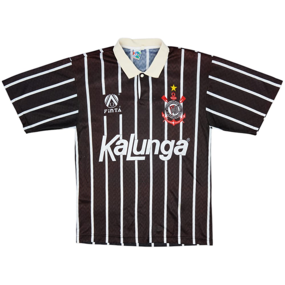 1993 Corinthians Away Shirt #9 - 7/10 - (L)