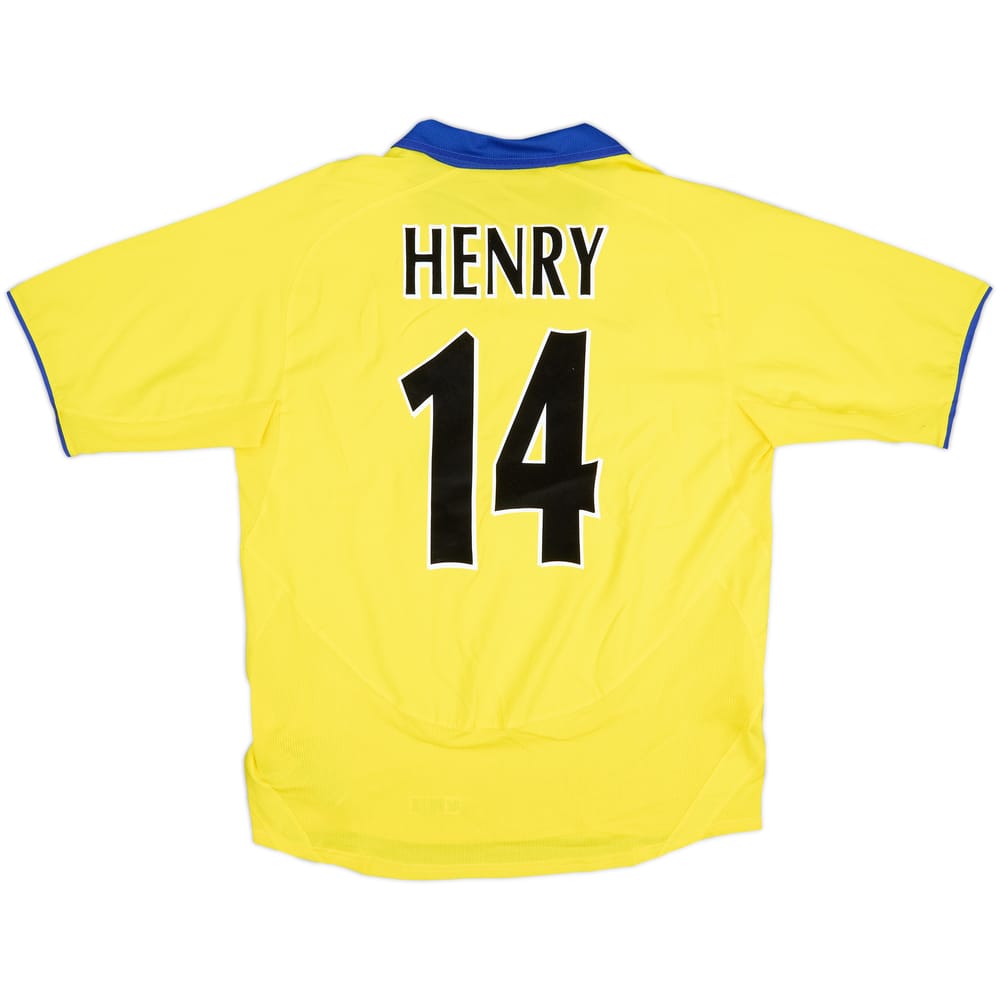 2003-05 Arsenal Away Shirt Henry #14 - 9/10 - (L)