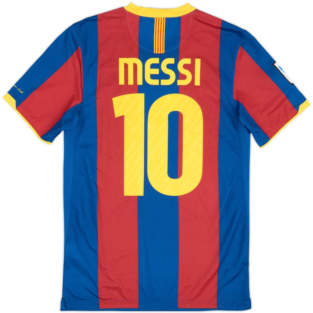 2010-11 Barcelona Home Shirt Messi #10 - 8/10 - (S)