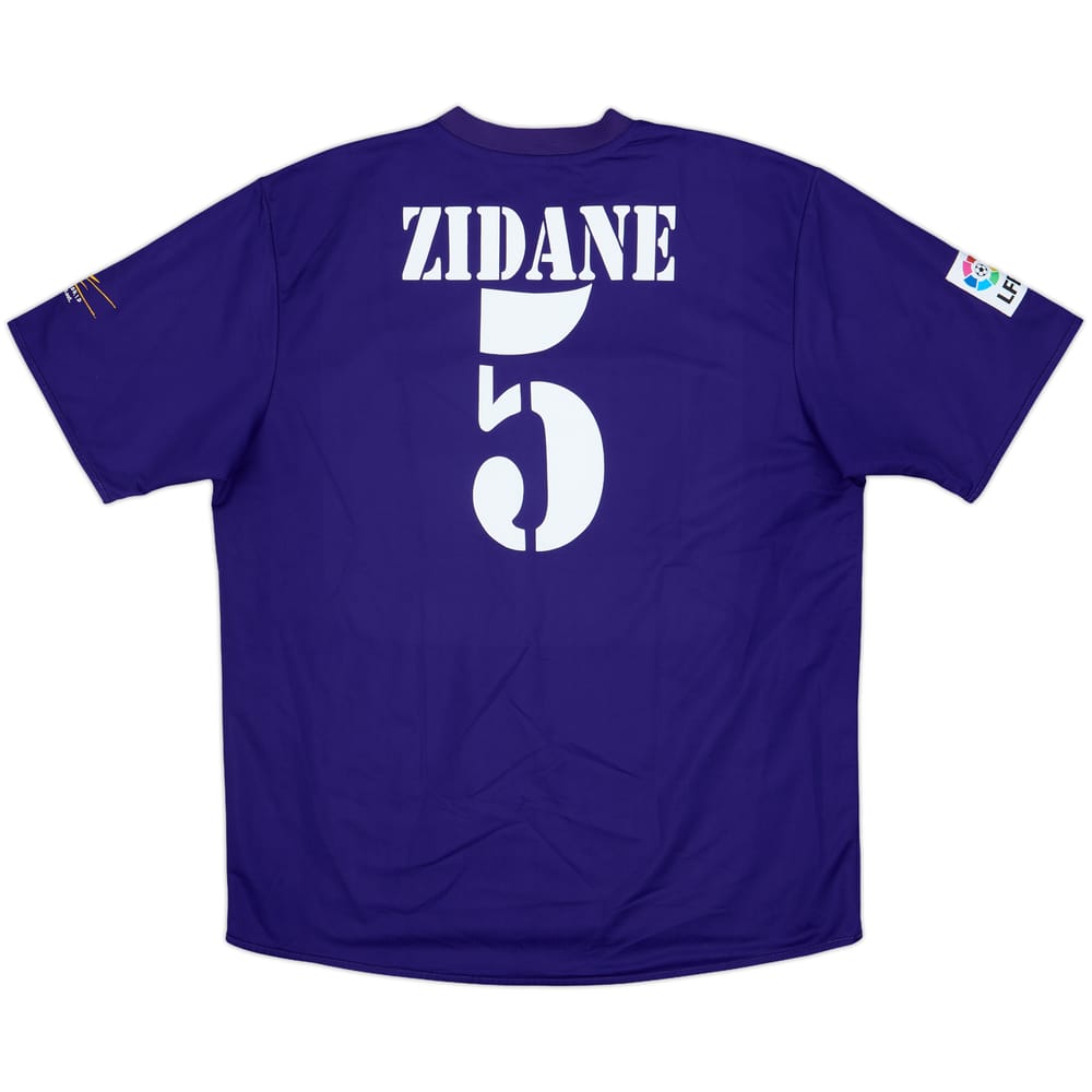 2001 Real Madrid Third Shirt Zidane #5 - 8/10 - (XXL)