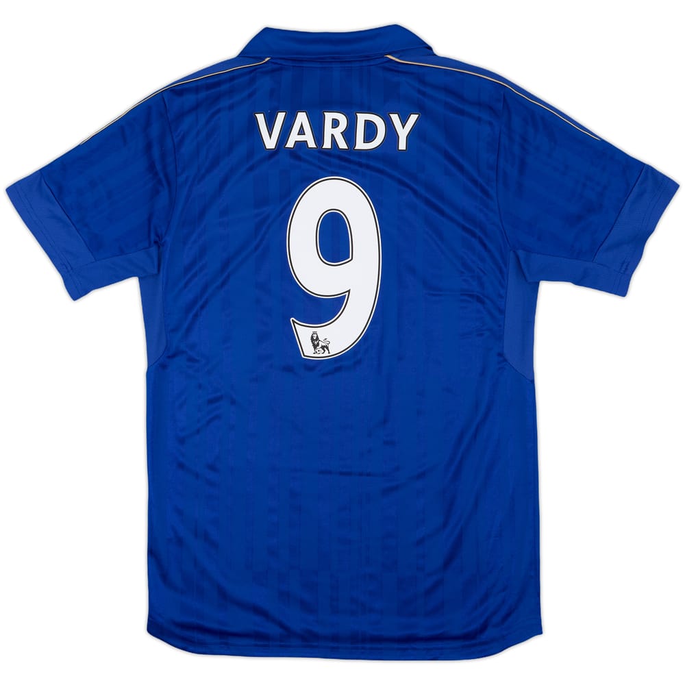 2016-17 Leicester Home Shirt Vardy #9 - 7/10 - (M)