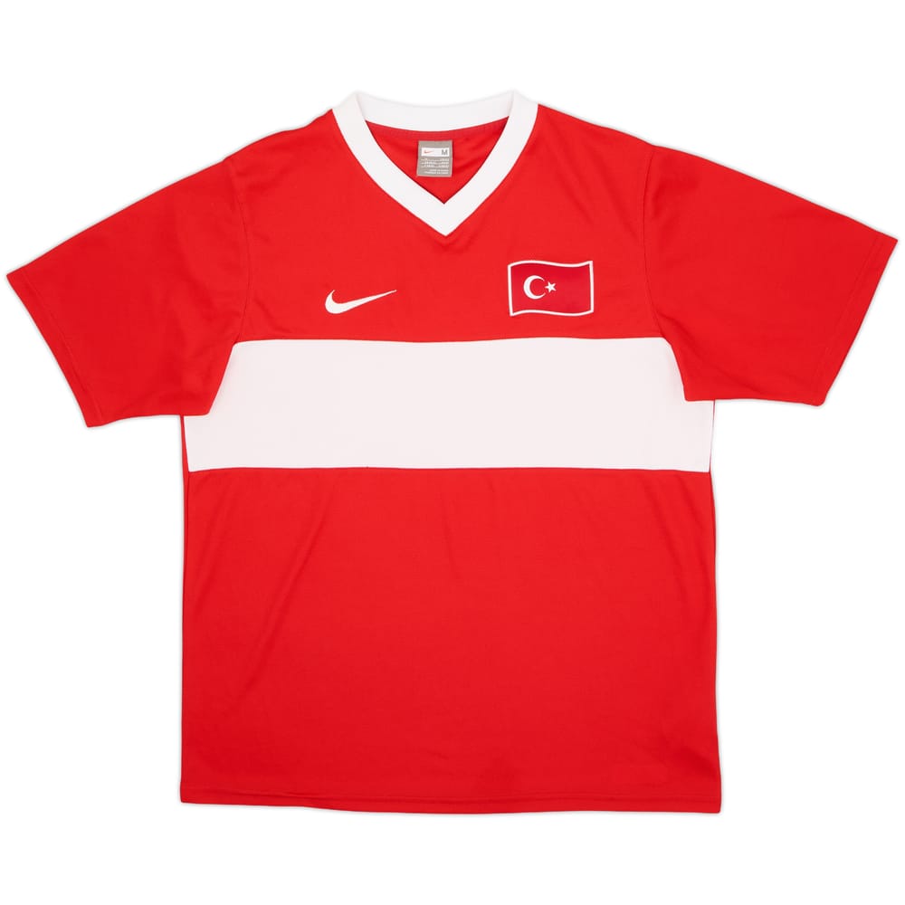 2008-10 Turkey Basic Home Shirt - 8/10 - (M)