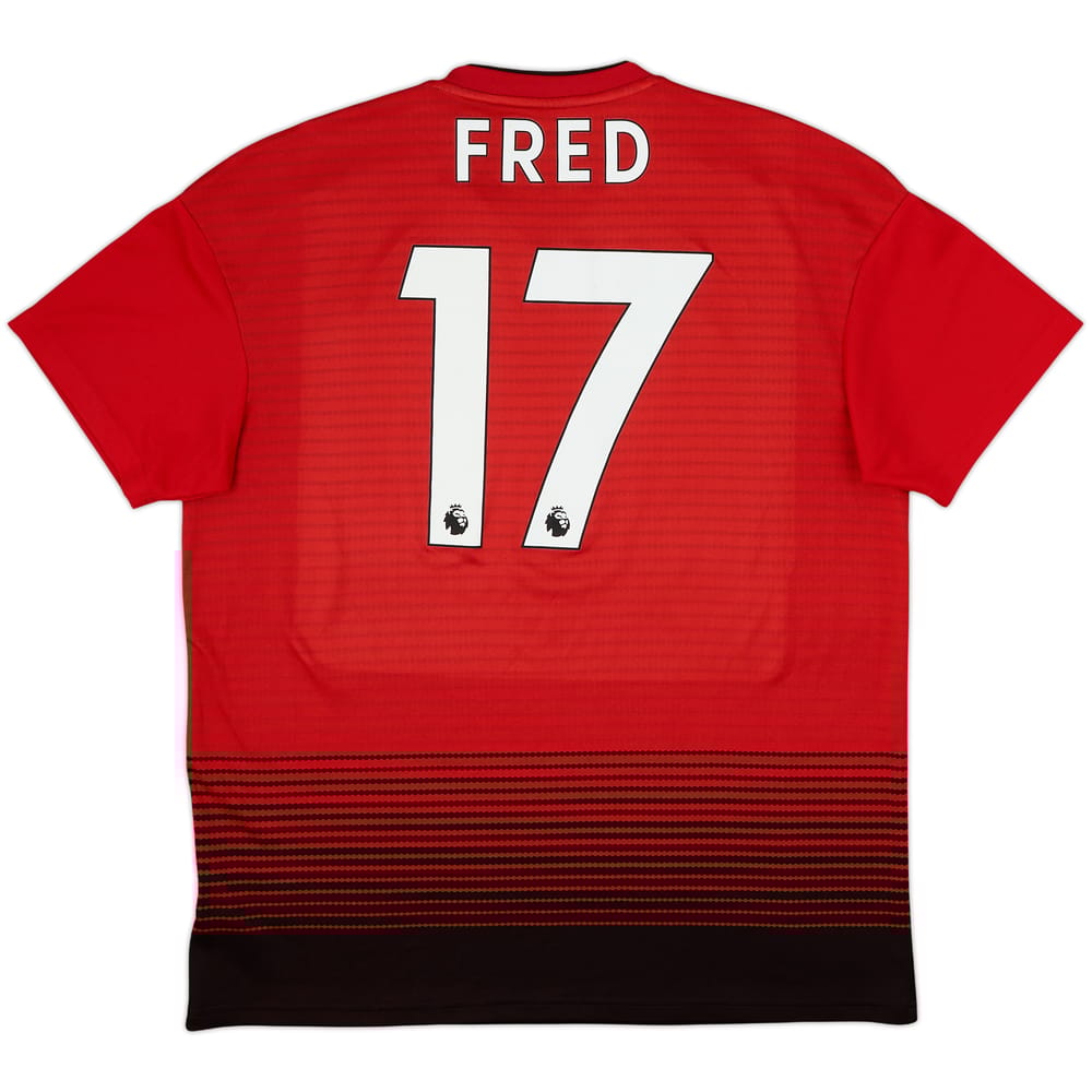 2018-19 Manchester United Home Shirt Fred #17 - 7/10 - (L)