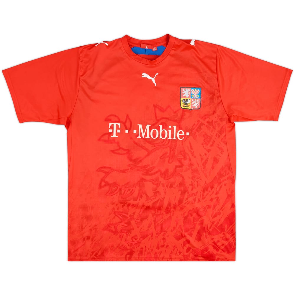 2006-08 Czech Republic Basic Home Shirt #2 - 5/10 - (XL)