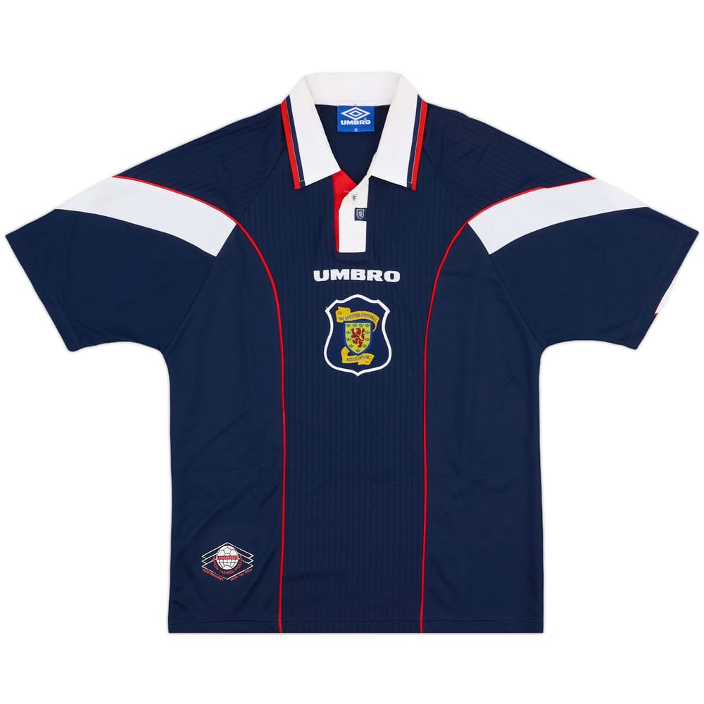 1996-98 Scotland Home Shirt - 10/10 - (M)