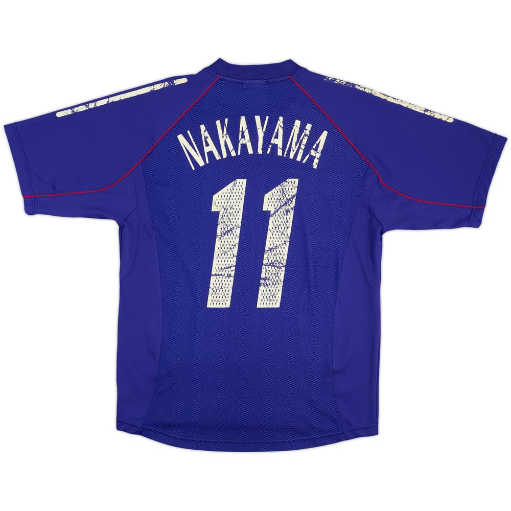 2002-04 Japan Home Shirt Nakayama #11 - 4/10 - (M)