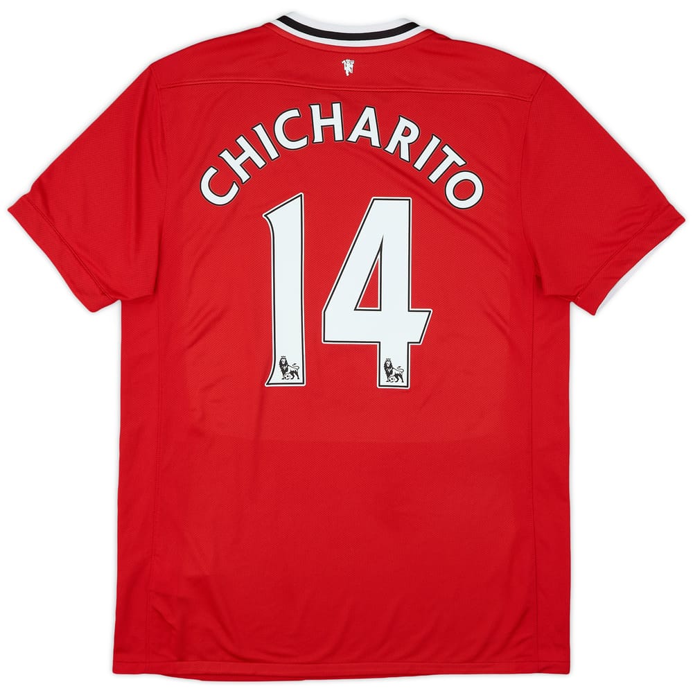2011-12 Manchester United Home Shirt Chicharito #14