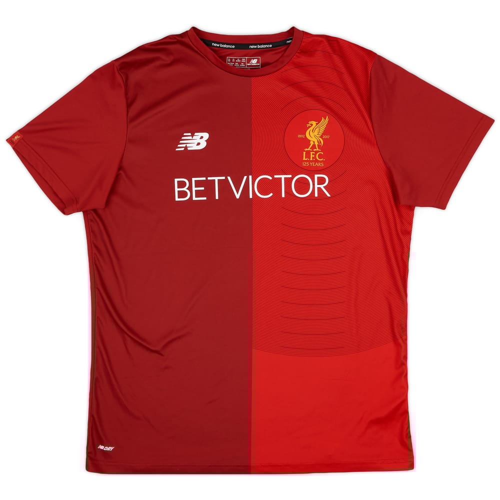 2017-18 Liverpool New Balance Training Shirt - 9/10 - (XL)