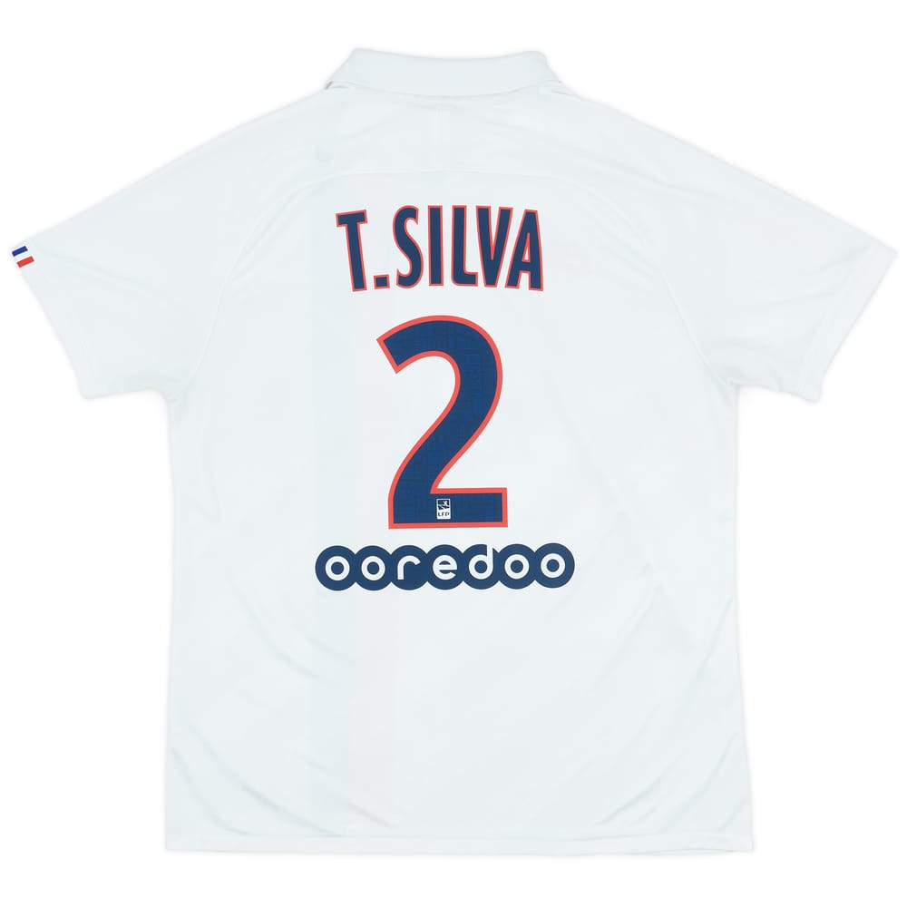 2019-20 Paris Saint-Germain Third Shirt T.Silva #2 - 6/10 - (L)
