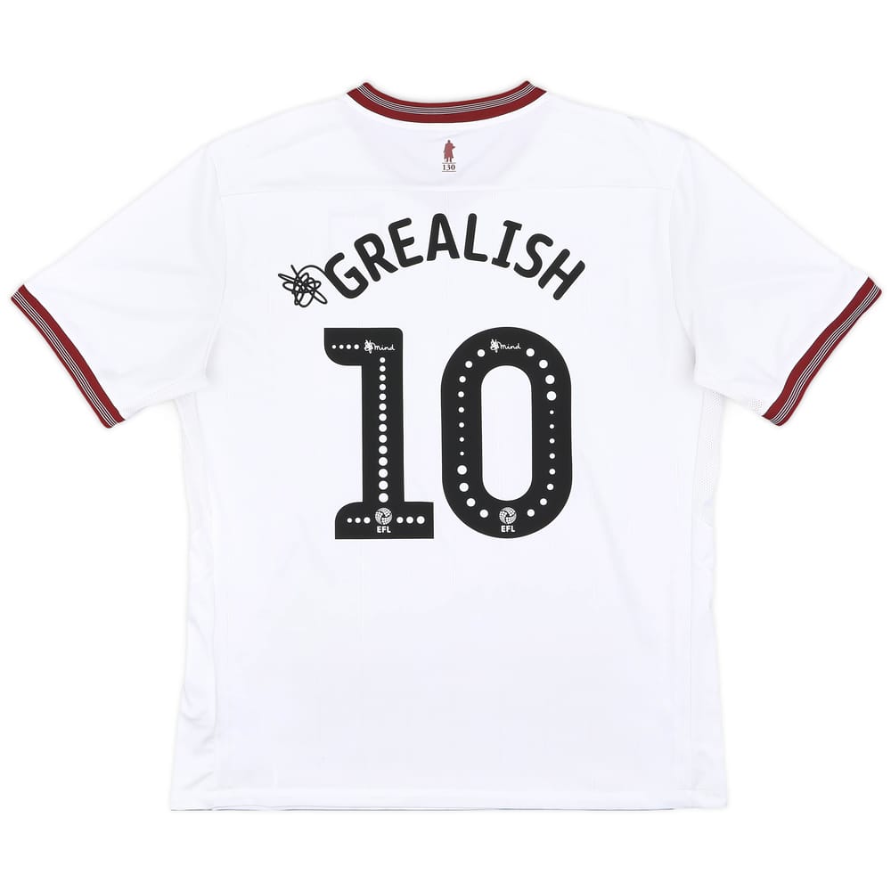 2018-19 Aston Villa Away Shirt Grealish #10 - 6/10 - (XL)