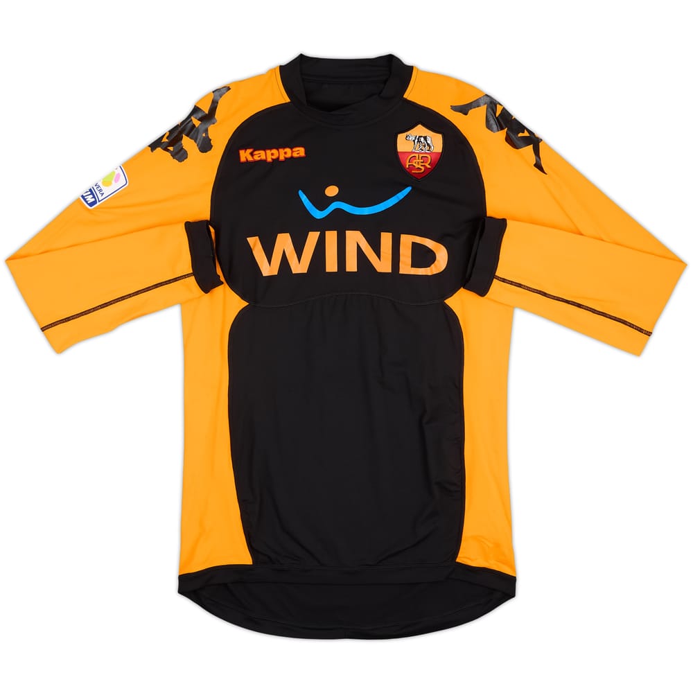 2010-11 Roma Match Issue Third L/S Shirt #10