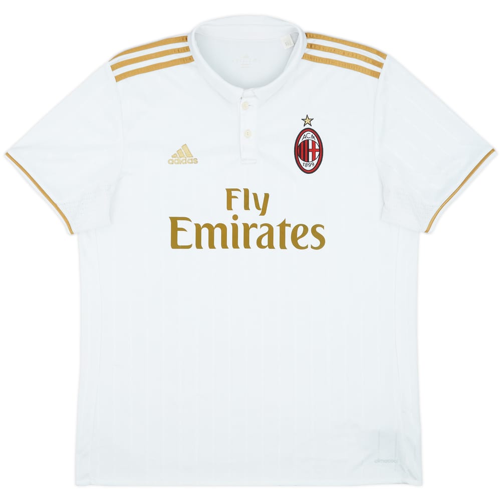 2016-17 AC Milan Away Shirt - 7/10 - (XL)