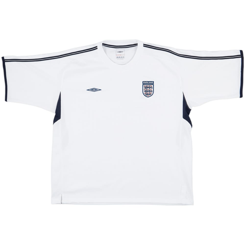 2000-01 England Umbro Training Shirt - 7/10 - (XL)