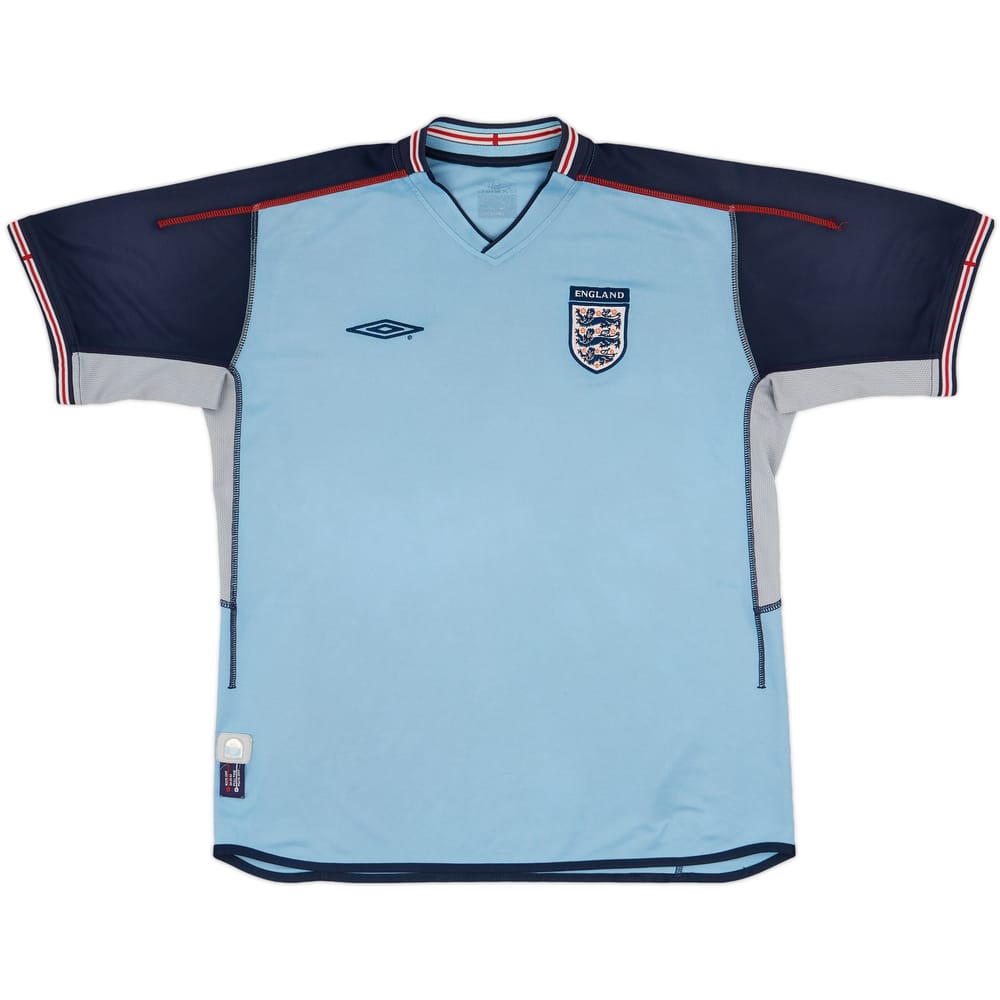 2002-03 England GK S/S Shirt - 6/10 - (L)